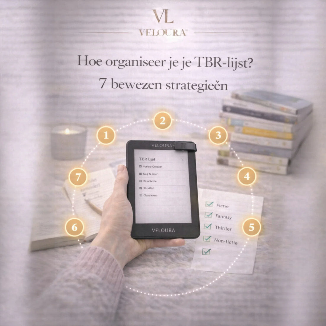 Hoe organiseer je je TBR-lijst? 7 bewezen strategieën