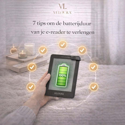 7 tips om de batterijduur van je e-reader te verlengen