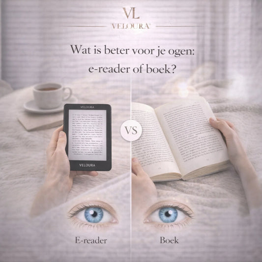 Wat is beter voor je ogen: e-reader of boek?