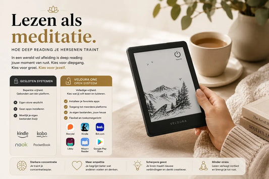 Lezen als meditatie: hoe deep reading je hersenen traint
