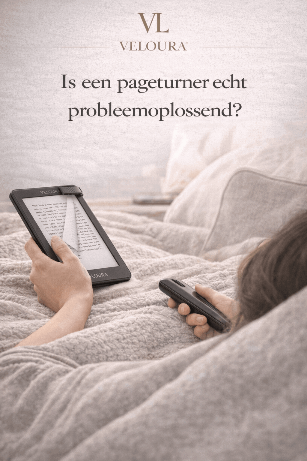 Lost een pageturner écht een probleem op?
