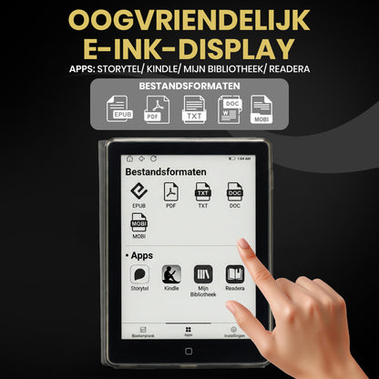 Veloura One E-Reader – Read without limits, wherever your books may be