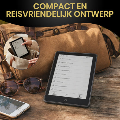 Veloura One E-Reader – Read without limits, wherever your books may be