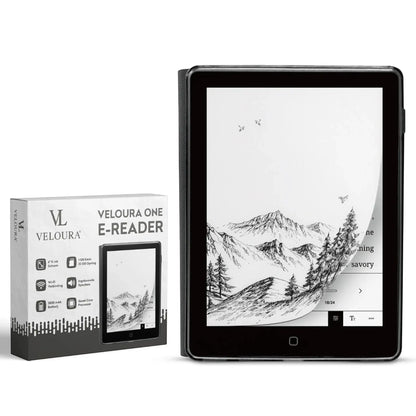 Veloura One E-Reader – Read without limits, wherever your books may be