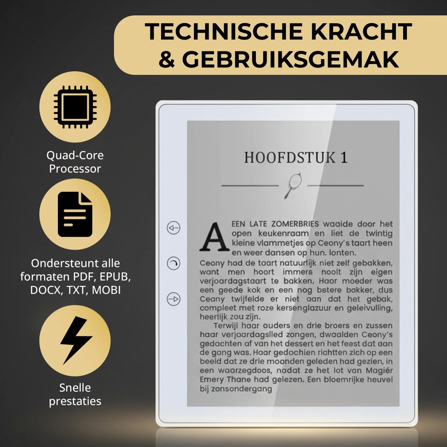 E-Reader HD Touchscreen