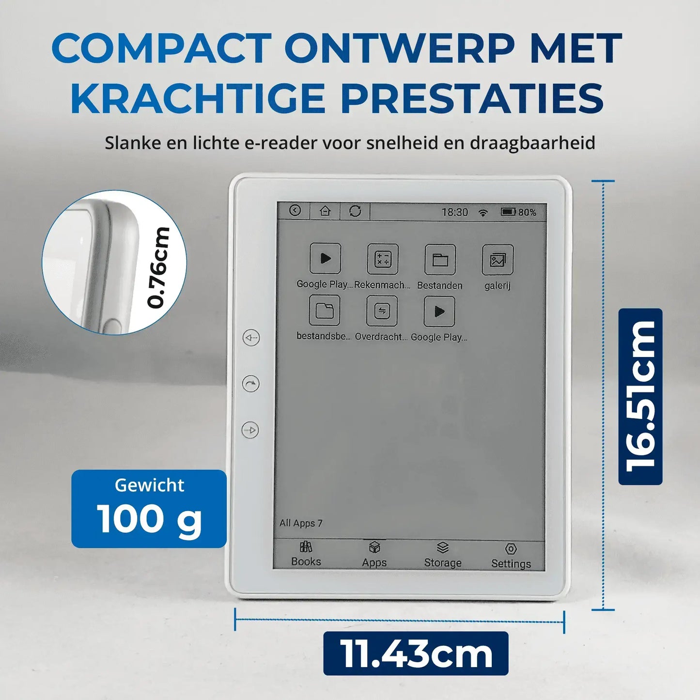 E-Reader HD Touchscreen