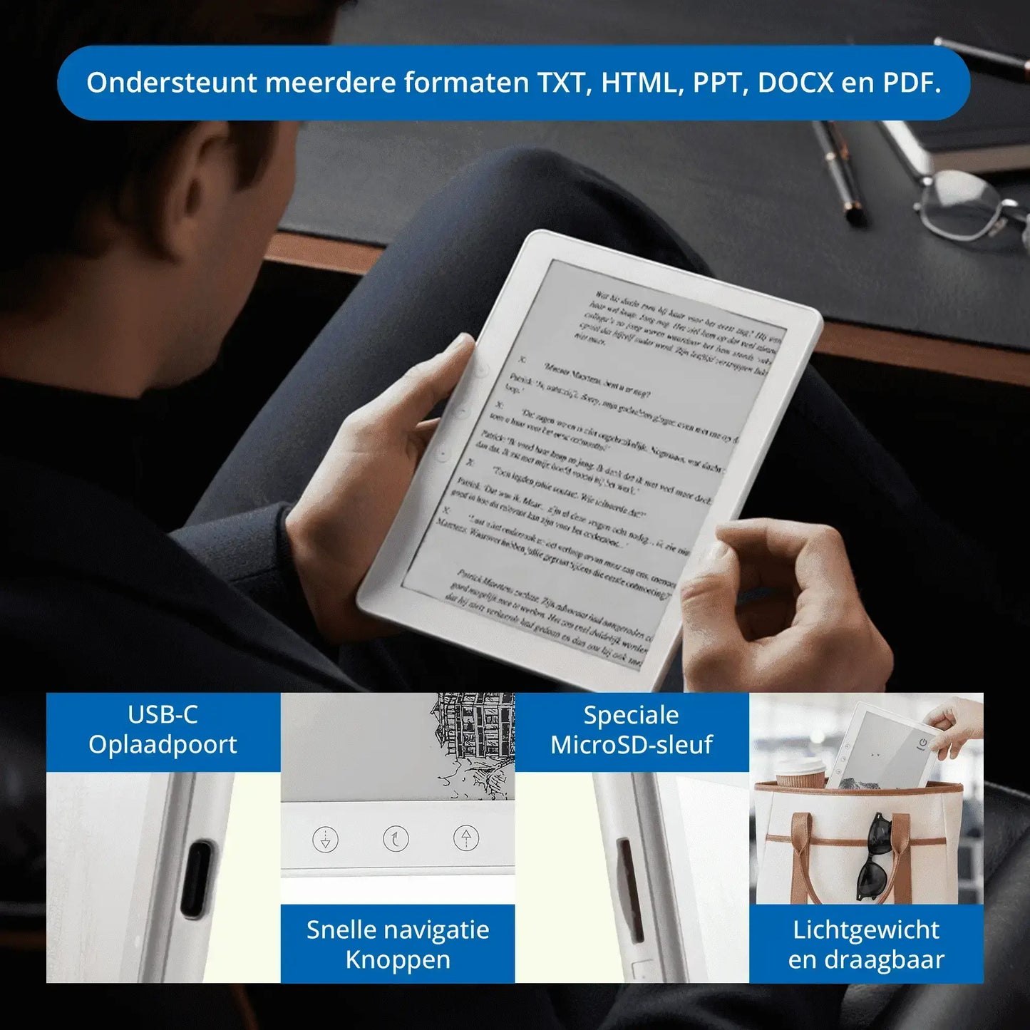 E-Reader HD Touchscreen